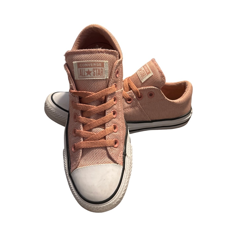 Women's Low Top-Converse Sneakers in Rust/Pink